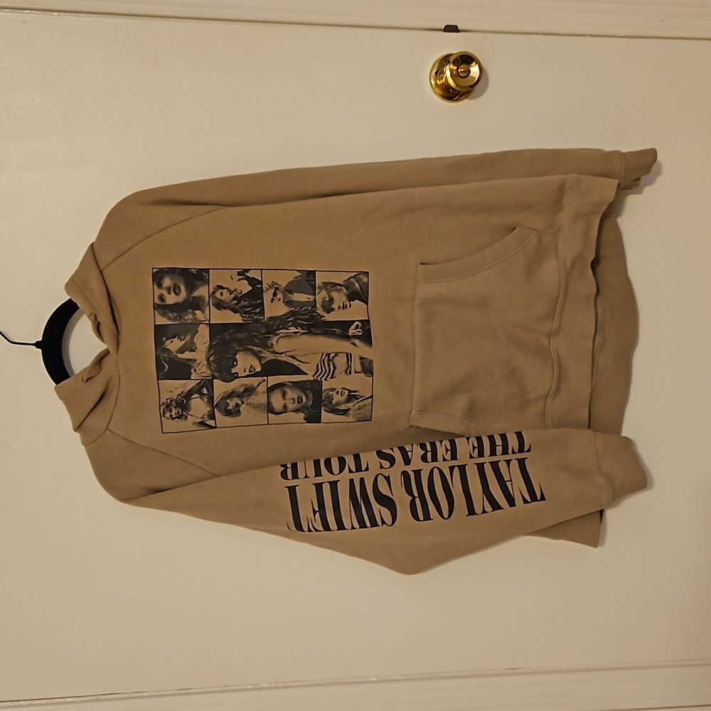 Taylor Swift The Eras Tour Taupe Hoodie